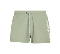 adidas Men's Logo Stretchy Knit Swim 3 Inch Swimwear, Solar Purple/White, XL