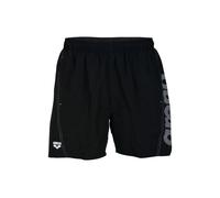 Arena Men's Fundamentals Logo Beach Boxer Black-White