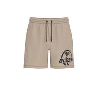 Swim shorts Guess Logo Palm Beige S