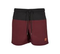 Swim shorts large sizes Urban Classics Block Rouge 4XL