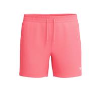Speedo Mens Essentials 16 Inch Water Shorts Black/Neon Coral M