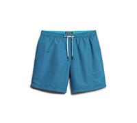 Superdry Printed 15´´ Swimming Shorts Blue S Men