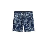 Superdry Printed 15´´ Swimming Shorts Blue S Men