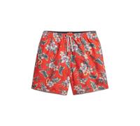 Superdry Hawaiian Print 16´´ Swimming Shorts Red M Men