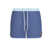Urban Classics Men's Retro Swim Trunks, Vintage Blue/Ocean Blue, XXX-Large