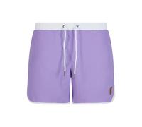 Urban Classics Men's Retro Swim Shorts, Men's Swimming Trunks, Available in Many, Sizes S to 5XL, Lavender/White, 4X-Large