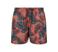 Urban Classics Swimming Shorts Pattern - Dark Tropical AOP - Men's S