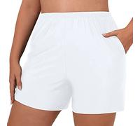 Swim Shorts Womens, Quick Dry High Waisted Tankini Bottom Jammer Women Running High Waist Bikini Bottoms Swim Briefs Beach Shorts Gifts for Her Graduation Gifts