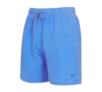 Zoggs Mens Ecodura (Enzyme Washed Short) Mosman Washed 15" Shorts, Blue, XL