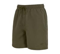 Zoggs Mens Ecodura (Enzyme Washed Short) Mosman Washed 15" Shorts, Khaki, M
