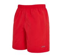 Zoggs Mens Ecodura Penrith 17" Shorts, Red, S