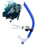 Swim Snorkel - Front Snorkel for Lap Swimming | Training Headstrap Support Diving Equipment Swim Supplies Snorkeling Gear for Swimmers Pool Open Water Outdoor Diving
