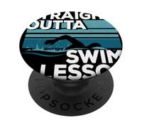 Swim Teacher Design For A Humorous Swimming Instructor PopSockets Adhesive PopGrip