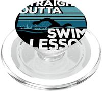 Swim Teacher Design For A Humorous Swimming Instructor PopSockets PopGrip for MagSafe
