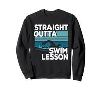Swim Teacher Design For A Humorous Swimming Instructor Sweatshirt