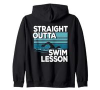 Swim Teacher Design For A Humorous Swimming Instructor Zip Hoodie