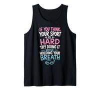 Swim Team Breath Swimming Tank Top