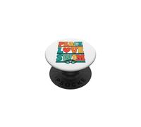 Swim Team Love Swimming PopSockets Adhesive PopGrip