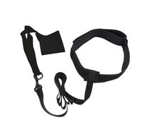 Swim Tether - Parachute Drag Umbrella Trainer, Adjustable Waistband Strength Training System, Durable Oxford Cloth Neoprene Belt | Swimming Equipment For Children Adults Pool Endurance Powe