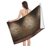 Swim Towels Light Hit The Brick Wall Adults Beach Towel Supersoft Bathsheet For Hotel Travel Sport 80X130Cm