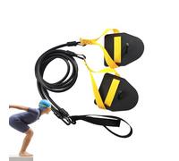 Swim Training Bands, Elastic Paddle Set | Strength Gear with Comfortable Strap Function, Compact Exercise Kit for Swimmers Improve Arm Strength and Efficiency in and Out of the Water