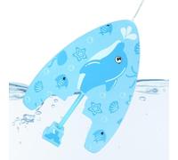 Swim Training Board Pool Practice Aid with Pull Out Water Sprayer