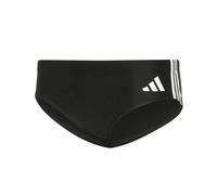 adidas Men's 3S Swim Trunks Swimwear, Black/White, 26