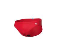 Arena Mens Santamarias Brief, Red-white, 38 EU