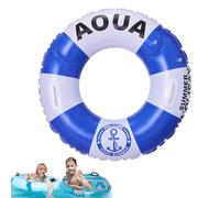 Swim Tubes Rings | Ring Pool Float with Handle Swim Rings - Thickening British Style Design Pool Tubes, Life Preserver Ring for, Beach, Men, Women