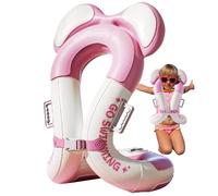 Swim Vest | Inflatable Swim Vest Jacket Pool - Inflatable Swimming Ring with Adjustable Safety Buckle Portable Pool Float for Children Boys Girls Summer