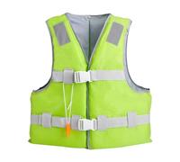 Swim Vest Unisex Swim Jackets with Safety Strap and Whistle Reflective Strips Waterproof Waistcoat Gilet Swimsuit for Pool Summer Kayaking Beach Play Snorkeling Holiday