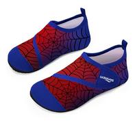 Swim Water Shoes Boys Kids Toddlers Baby Beach Shoes Aqua Pool Swimming Socks River Sea Sand Footwear(ZZW RedBlue24/25)
