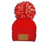 Swimbler Waterproof Bobble hat, Big Red, One Size, Red