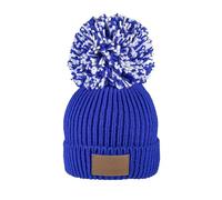 Swimbler Waterproof Bobble hat, Blue Lagoon, One Size, Blue