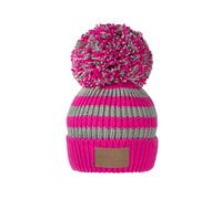 Swimbler Waterproof Bobble hat Pink Fizz, One Size, Pink