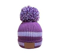 Swimbler Waterproof Bobble hat, Victoria Plum, One Size, Purple and Lilac