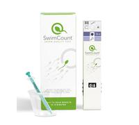 SwimCount Male Fertility Test Kit, Sperm Quality Test for use at Home, 1 Test