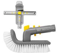 Swimline Pool, Corner & Step Brush (180-degree)