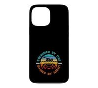 Swimmer By Day Gamer By Night Funny Swimming Case for iPhone 13 Pro Max