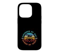 Swimmer By Day Gamer By Night Funny Swimming Case for iPhone 14 Pro