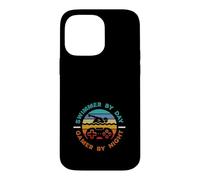 Swimmer By Day Gamer By Night Funny Swimming Case for iPhone 14 Pro Max