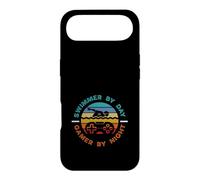 Swimmer By Day Gamer By Night Funny Swimming Case for iPhone Air