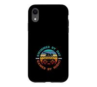 Swimmer By Day Gamer By Night Funny Swimming Case for iPhone XR