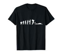 Swimmer Evolution Swimming Competitive Swim Water Sports T-Shirt