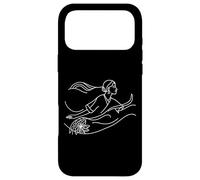 Swimmer Line Art Aquatic Fan Case for iPhone 17 Pro Max