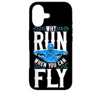Swimmer Swim Why Run When You Can Fly Butterfly Swimming Case for iPhone 17