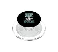 Swimmers Logic - Why Walk When You Can Swim? Water Polo PopSockets PopGrip for MagSafe