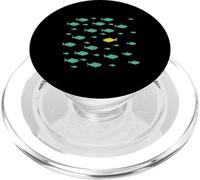 Swimming Against The Current Motivational Inspiration Gift PopSockets PopGrip for MagSafe