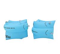 Swimming Aid Float Arm Ring Inflatable Arm Sleeves for Adults Kids Learning Blue