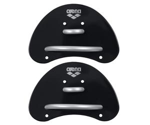 Swimming Aid Paddle Arena Elite Finger Paddles In BLACK